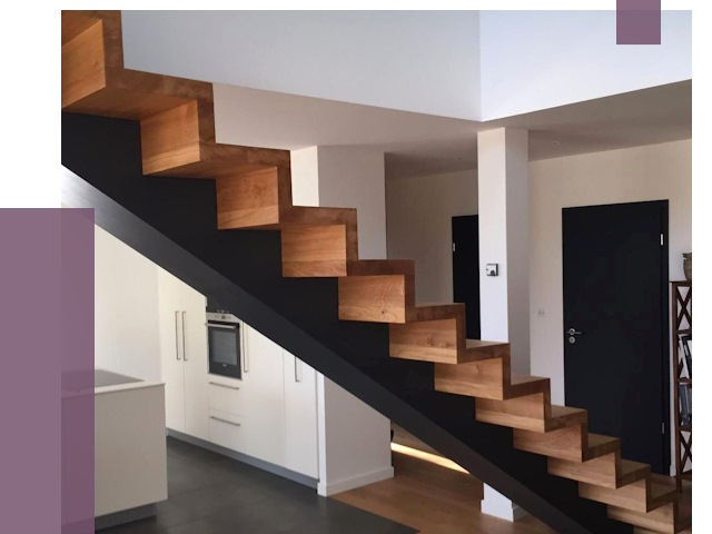 Изготовление деревянных лестниц в Хабаровске от 87448 руб. | ПРОЛЁТ-Хбр