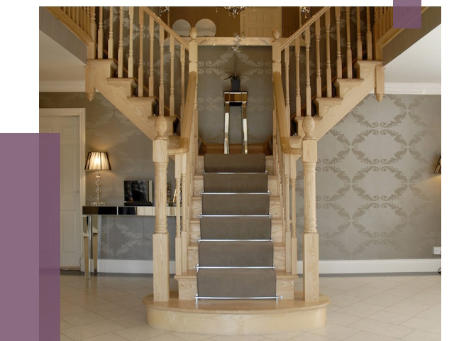 Монтаж деревянных лестниц в Хабаровске от 7665 руб. 