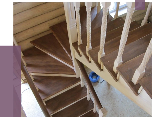 Реставрация деревянных лестниц в Хабаровске от 4321 руб.