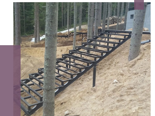 Монтаж металлических лестниц в Хабаровске от 13632 руб. 