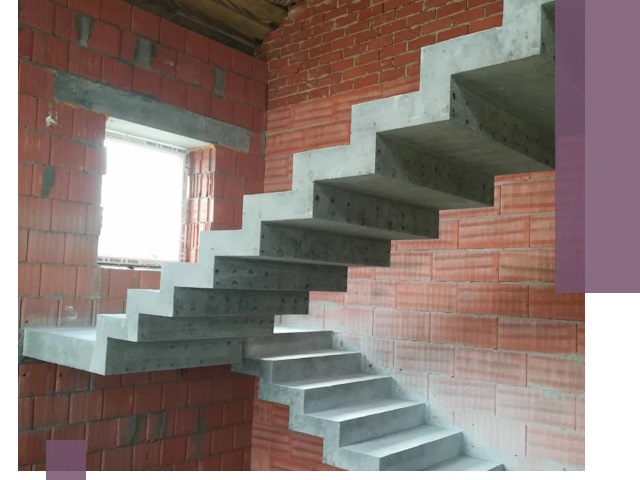 Бетонные лестницы под ключ в Хабаровске: монтаж, демонтаж, ремонт