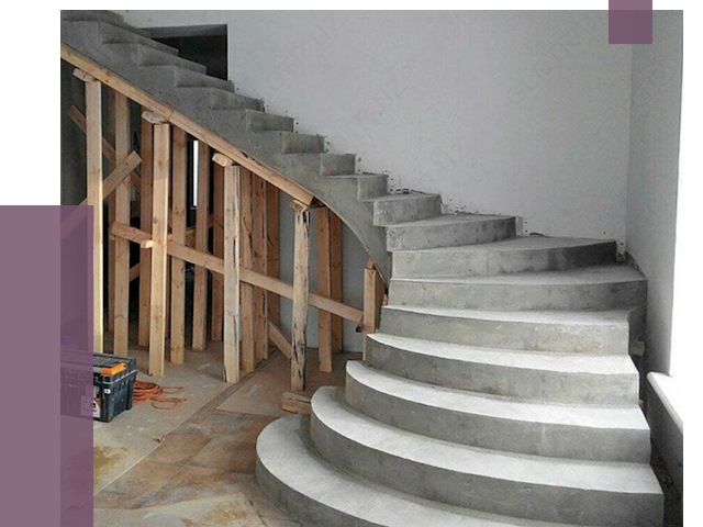 Изготовление бетонных лестниц под ключ в Хабаровске от 20062 руб. | ПРОЛЁТ-Хбр
