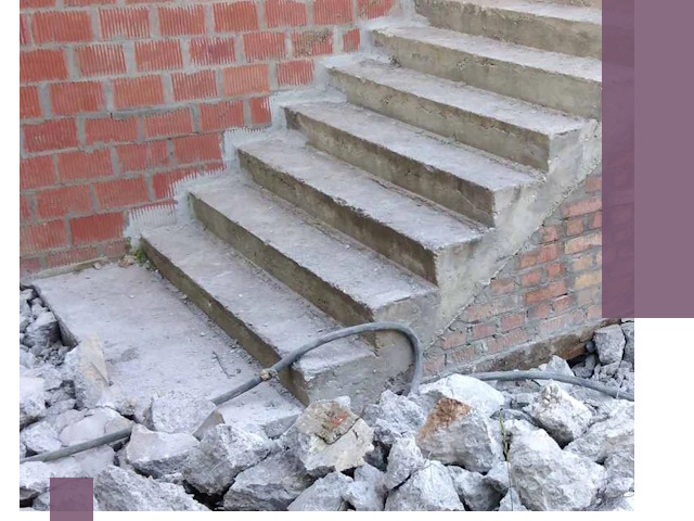 Демонтаж бетонных лестниц в Хабаровске: быстро и безопасно