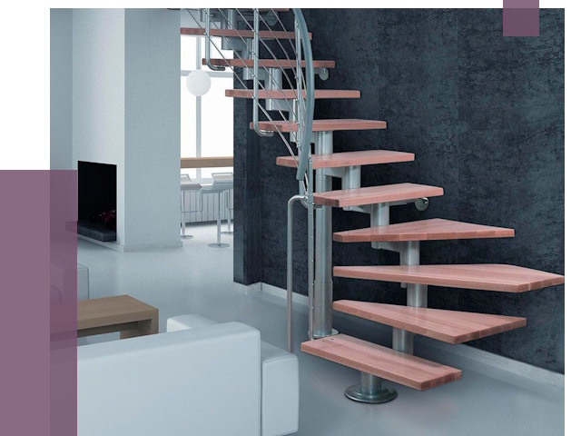 Модульные лестницы в Хабаровске от 16975 руб. — купить в ПРОЛЁТ-Хбр