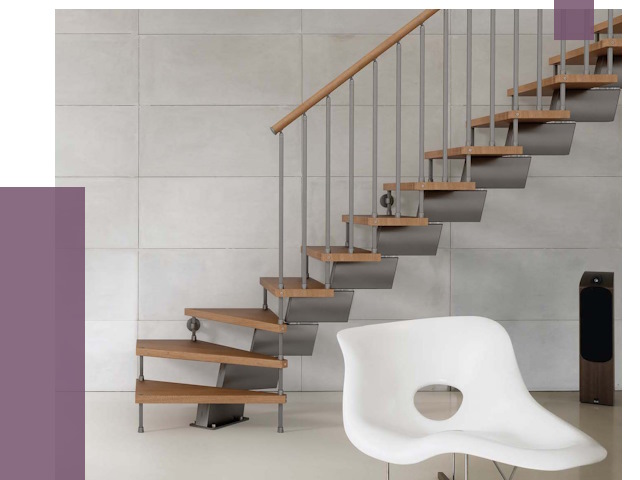 Монтаж модульных лестниц в Хабаровске от 6379 руб. 