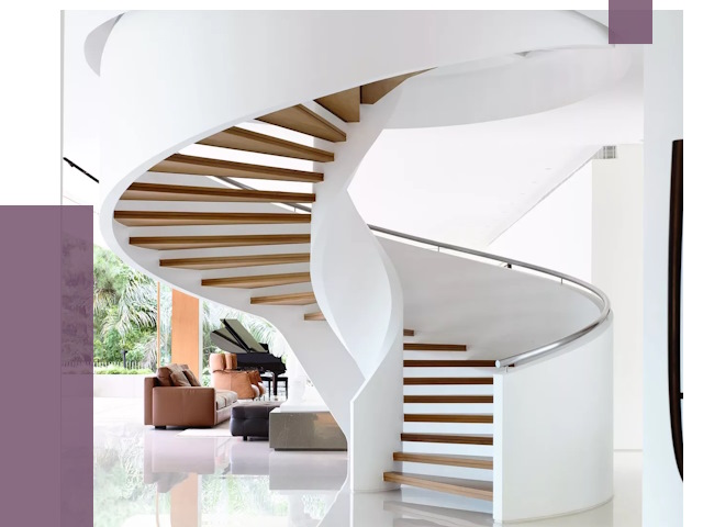 Винтовые лестницы в Хабаровске под ключ от 48868 руб. | ПРОЛЁТ-Хбр