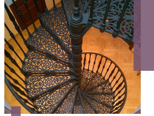 Винтовые лестницы под ключ в Хабаровске: производство и монтаж