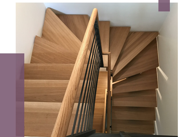 П-образные лестницы в Хабаровске под ключ от 48868 руб. | ПРОЛЁТ-Хбр