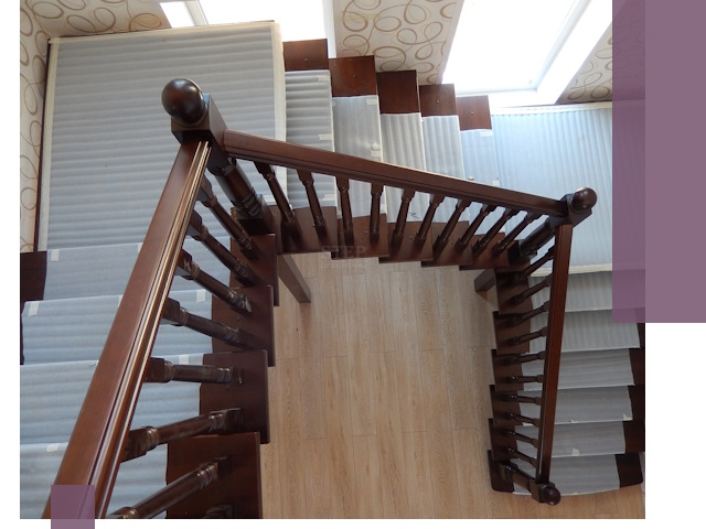 П-образные лестницы под ключ в Хабаровске — изготовление и монтаж