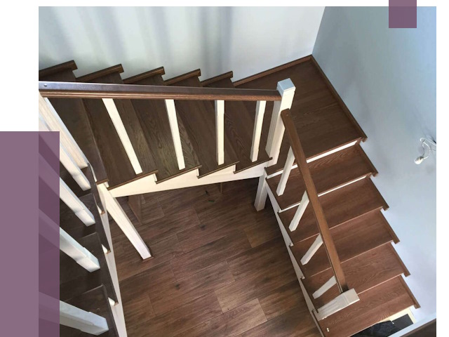 Изготовление П-образных лестниц в Хабаровске от 15278 руб.