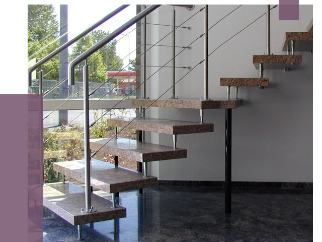 Лестницы на больцах в Хабаровске от 8025 руб. под ключ | ПРОЛЁТ-Хбр