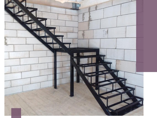 Лестницы на металлокаркасе под ключ в Хабаровске — изготовление и монтаж