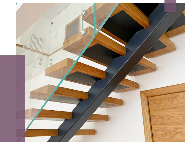 Лестницы на монокосоуре в Хабаровске от 19033 руб. под ключ | ПРОЛЁТ-Хбр