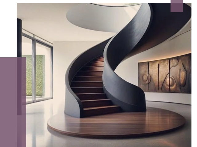 Элитные лестницы под заказ в Хабаровске от 190328 руб. — ПРОЛЁТ-Хбр