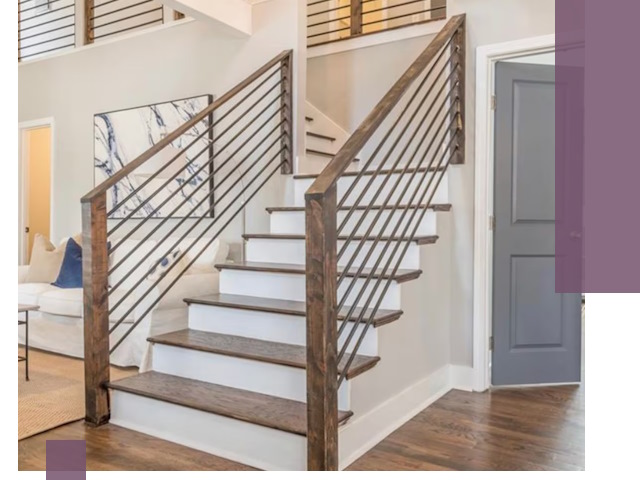 Лестницы для коттеджа под ключ в Хабаровске — изготовление и монтаж