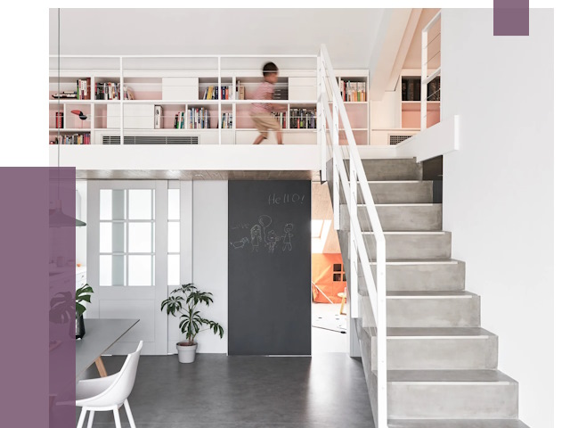 Лестницы для двухуровневой квартиры в Хабаровске от 177468 руб. | ПРОЛЁТ-Хбр