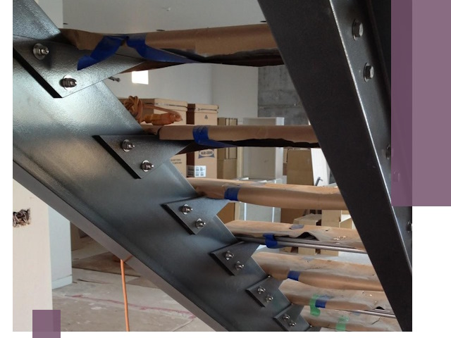 Усиление лестничных конструкций и усиление опор в Хабаровске