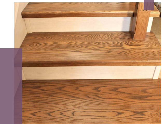 Буковые лестницы под ключ в Хабаровске от 12603 руб. 