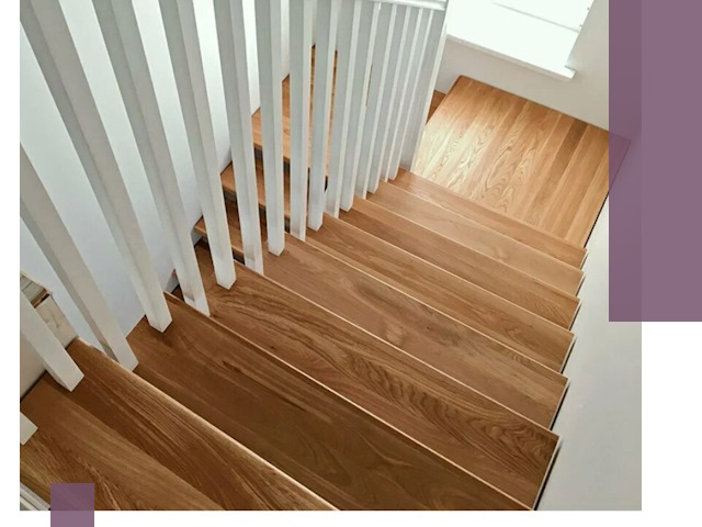 Лестницы из бука в Хабаровске: изготовление, монтаж и демонтаж