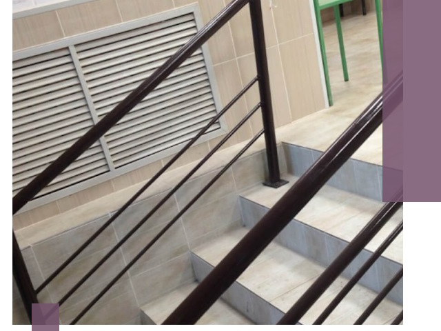 Изготовление перил из металла под ключ в Хабаровске