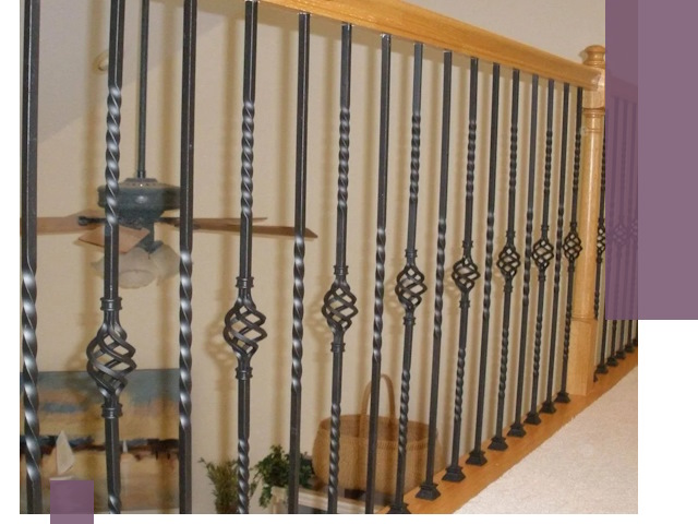 Изготовление и монтаж кованных перил в Хабаровске под ключ