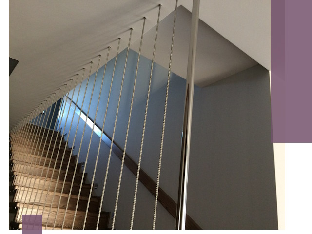 Тросовые перила под ключ в Хабаровске — производство и монтаж