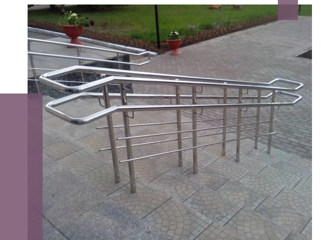 Перила для инвалидов в Хабаровске от 7634 руб. под ключ | ПРОЛЁТ-Хбр