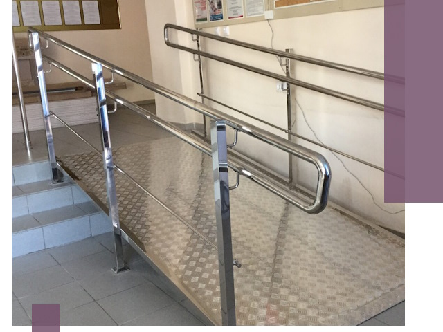 Перила для инвалидов в Хабаровске — надежные поручни и ограждения