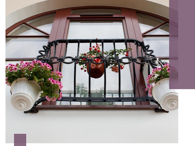 Изготовление и монтаж французских балконов в Хабаровске