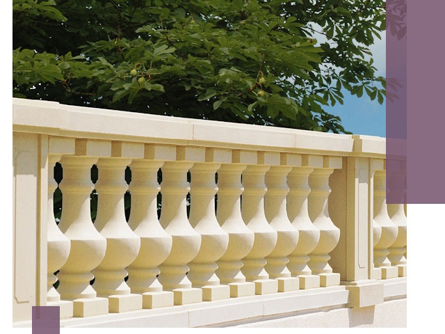 Установка балюстрады в Хабаровске: изготовление и монтаж под ключ