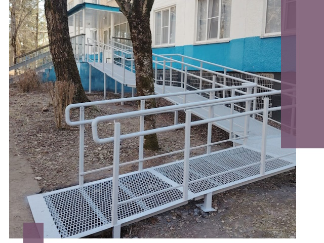 Пандусы под ключ в Хабаровске: изготовление, монтаж и демонтаж