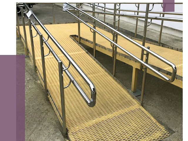 Пандусы для инвалидов в Хабаровске под ключ от 18004 руб. — ПРОЛЁТ-Хбр