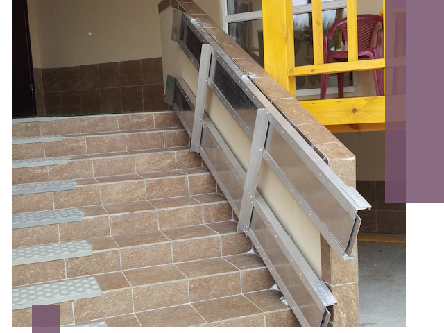 Откидные пандусы под ключ в Хабаровске — монтаж и демонтаж