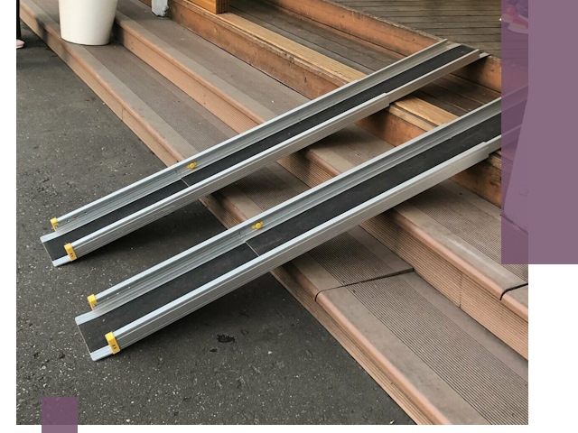 Телескопические пандусы под ключ в Хабаровске — изготовление и монтаж