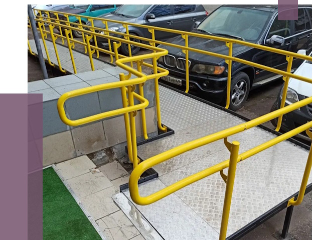 Стационарные пандусы в Хабаровске от 12346 руб. | ПРОЛЁТ-Хбр