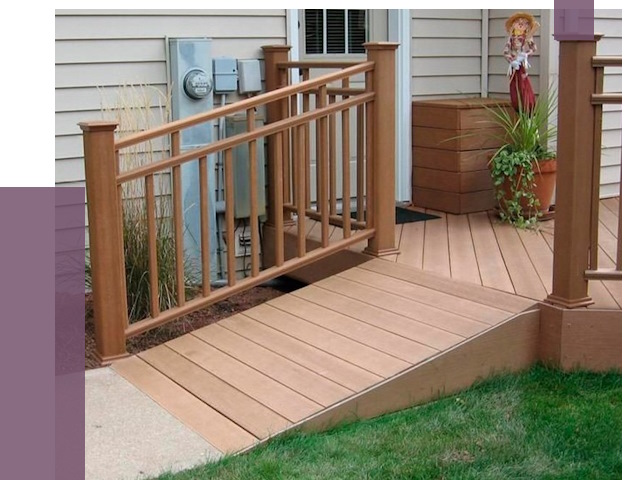 Пандус на крыльцо в Хабаровске под ключ от 7819 руб. 