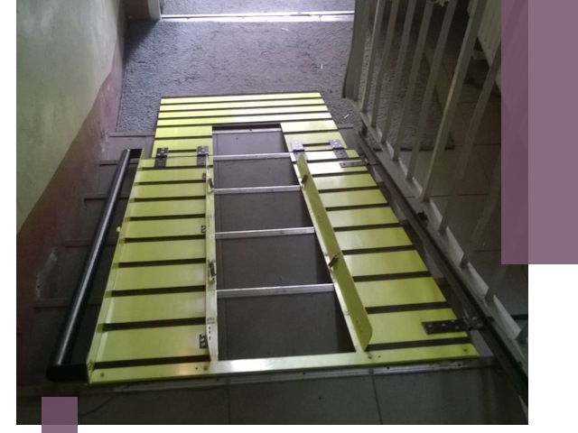 Профессиональный монтаж пандуса в подъезд в Хабаровске