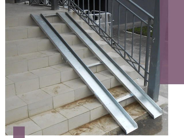 Пандусы для детских колясок в Хабаровске: изготовление и монтаж