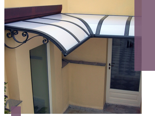 Монтаж козырьков любой сложности в Хабаровске под ключ