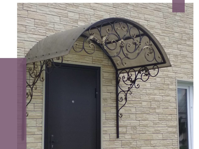 Ремонт козырьков в Хабаровске от 7459 руб.  | ПРОЛЁТ-Хбр