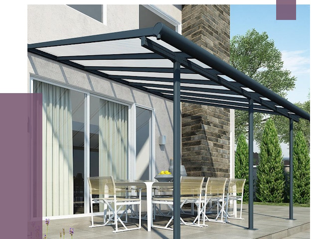 Навесы пристенные в Хабаровске от 9156 руб. — монтаж и установка | ПРОЛЁТ-Хбр