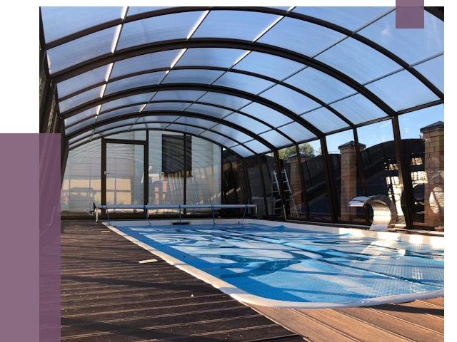 Навесы для бассейна в Хабаровске от 16872 руб. под ключ | ПРОЛЁТ-Хбр