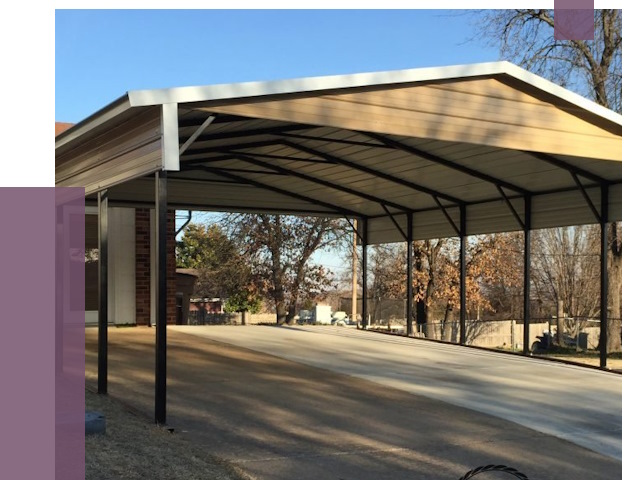 Двускатные навесы в Хабаровске от 8076 руб. | ПРОЛЁТ-Хбр