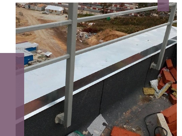 Монтаж парапетов в Хабаровске от 4321 руб.  | ПРОЛЁТ-Хбр