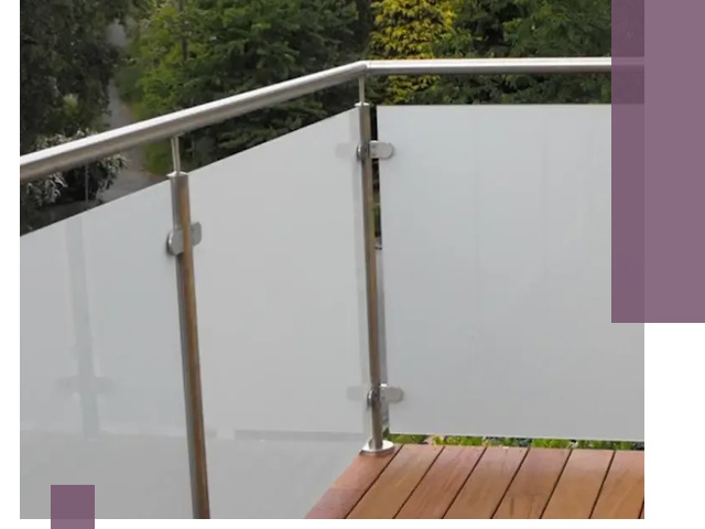 Алюминиевые парапеты для балконов и террас в Хабаровске