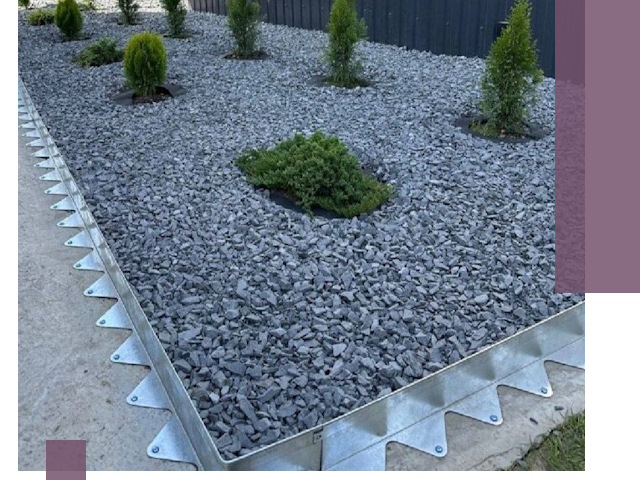 Оцинкованные металлические бордюры под заказ в Хабаровске