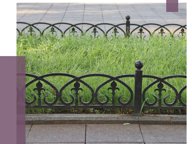 Декоративные металлические бордюры в Хабаровске от 4321 руб.