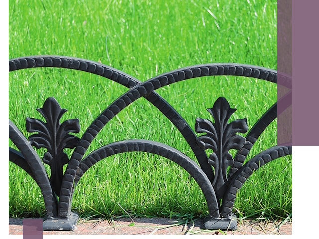 Декоративные металлические бордюры под ключ в Хабаровске