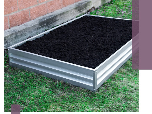 Металлические бордюры для грядок в Хабаровске: прочность и аккуратность