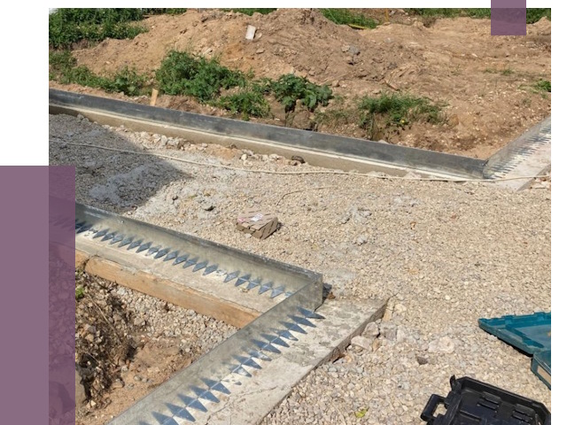 Металлические бордюры для дорожек в Хабаровске от 4938 руб.